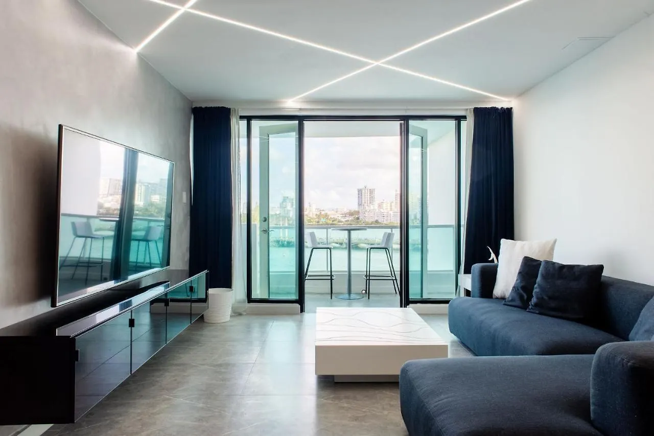 Swanky Oceanside Condado Penthouse Apartment San Juan 0*,  Puerto Rico